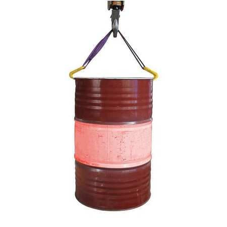 GRAINGER GLOBAL SOURCING 21VG53 DRUM SLING 1 DRUM 30 55 85 GAL 1000 LB