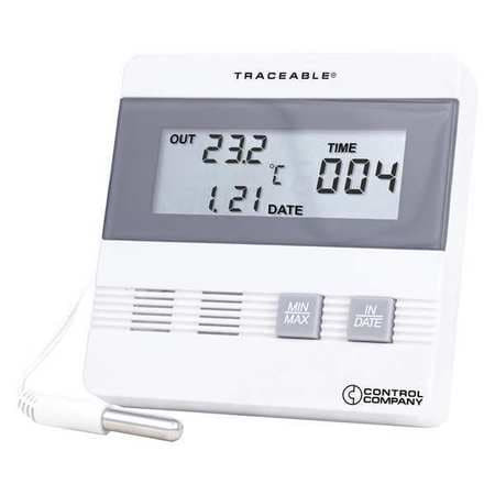 TRACEABLE 4105 DIGITAL THERM TIME/DATE MAX/MIN MEMORY