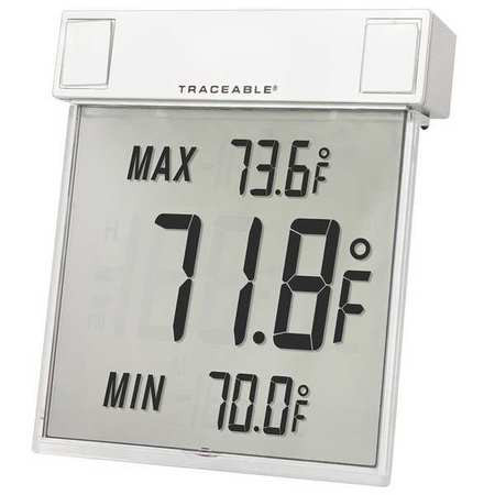 TRACEABLE 4159 DIGITAL THERM BIG-DIGIT SEE-THRU F