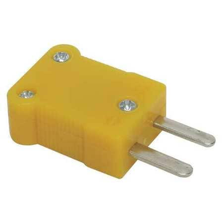 GRAINGER GLOBAL SOURCING 4JPL7 TYPE K THERMOCOUPLE PLUG MINI PK2