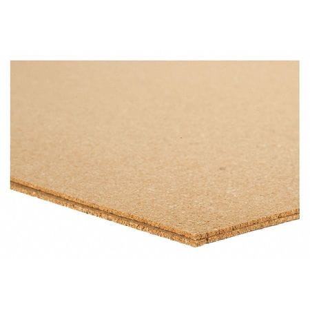 QUIETCORK 4NLW4 CORK SHEET UNDERLAYMENT 2.5MM T 24X36 IN