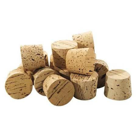 GRAINGER GLOBAL SOURCING 4NMD5 TAPERED CORK TRADE SIZE 20 PK50