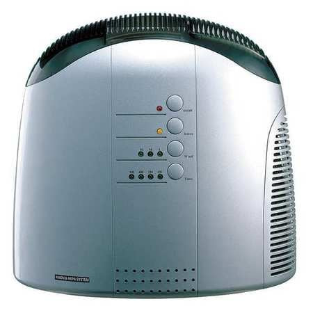 DAYTON 2HPD4 PORTABLE AIR CLEANER HEPA 11/25/43 CFM