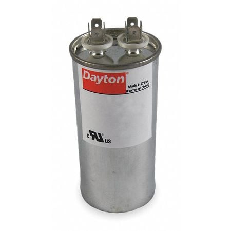 DAYTON 2MEG5 RUN CAPACITOR 7.5 MFD 440V ROUND