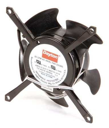 DAYTON 2VUW5 AXIAL FAN 115VAC 4-7/16IN H 4-7/16IN W