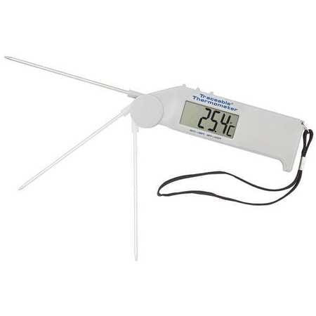 TRACEABLE 4372 FLIP-OPEN POCKET THERMOMETER,-58 TO 572