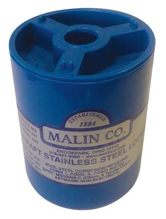 MALIN COMPANY 34-0200-1BLC LOCKWIRE CANISTER 0.02 DIA 931 FT.