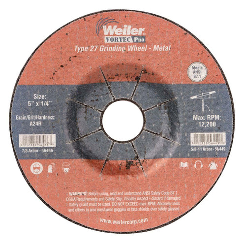 WEILER CORPORATION 56466 T27 5X1/4X7/8
