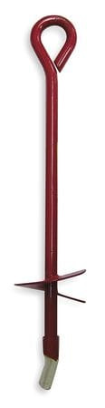 GRAINGER GLOBAL SOURCING 4LVK4 EARTH ANCHOR 3 X 30 IN