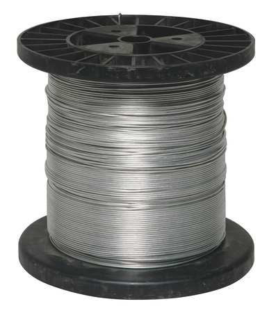 GRAINGER GLOBAL SOURCING 4LVR1 ELECTRIC FENCE WIRE 17 GA 1320 FT STEEL