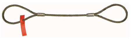 LIFT-ALL 58IEEX9 SLING WIRE ROPE 9 FT L VERT CAP 7800 LB
