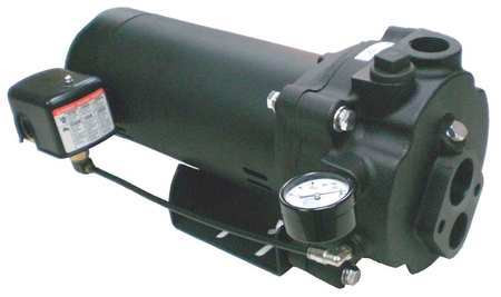 DAYTON 5UXK5 1 HP,CONVERTIBLE JET PUMP,140 FT. LIFT