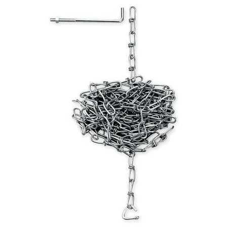 GRAINGER GLOBAL SOURCING 5A348 WHEEL CHOCK CHAIN AND ANCHOR