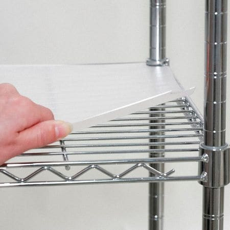 GRAINGER GLOBAL SOURCING 5GRG3 SHELF LINER 72 X 24 IN. CLEAR PK4