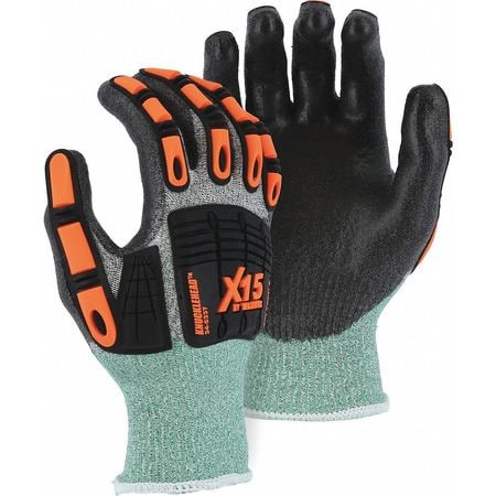 MAJESTIC 34-5337/X2 CUT RESISTANT IMPACT GLOVES 2XL PK12