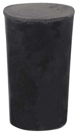 GRAINGER GLOBAL SOURCING 4YMP7 STOPPER 25MM BLACK PK7