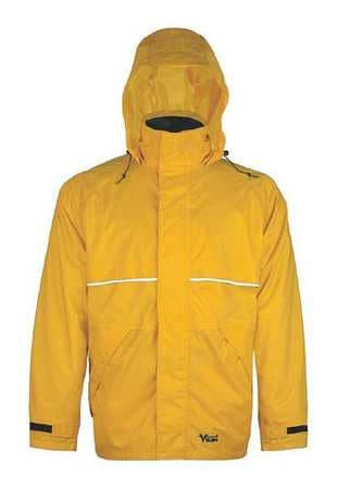 VIKING 3300J-XXXL RAIN JACKET DETACH HOOD YELLOW 3XL