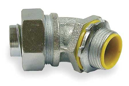 RACO 3563 INSULATED CONNECTOR 3/4 IN. 45 DEG