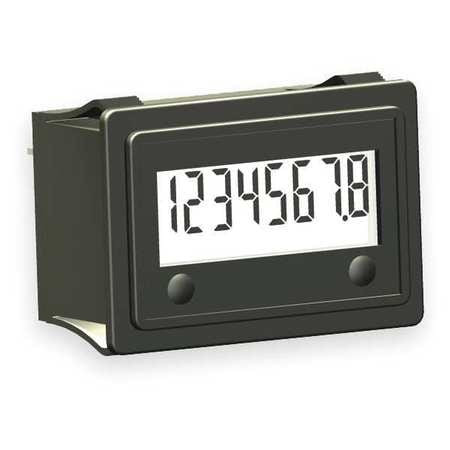 REDINGTON 3410-5000 HOUR METER SNAP IN RECTANGULAR LCD