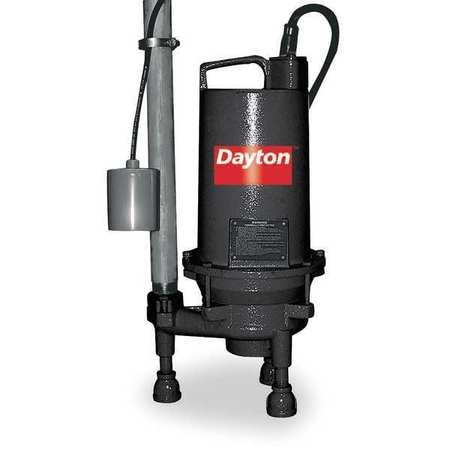 DAYTON 3BB97 PUMP GRINDER 2 HP