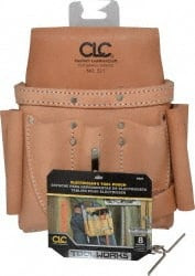 CLC CUSTOM LEATHER CRAFT 521 TAN,TOOL POUCH,LEATHER