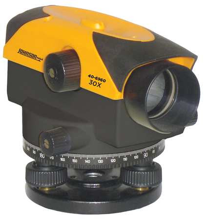 JOHNSON 40-6960 AUTOMATIC LEVEL OPTICAL 30X 400 FT.