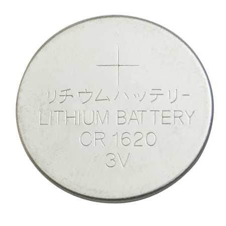 GRAINGER GLOBAL SOURCING 5HXG7 COIN CELL 1620 LITHIUM 3V