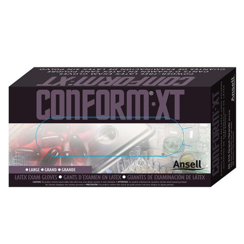 ANSELL 69-318-M 516701 MED DISPOSABLE-NAT LATEX 100 GLVS