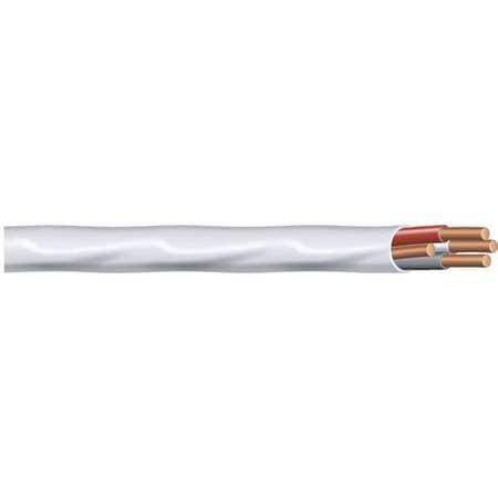 ROMEX (SOUTHWIRE REGISTERED TRADEMARK) 63946821 ROMEX 25 FT. 14/3 SOLID WHITE NMW/G ELEC