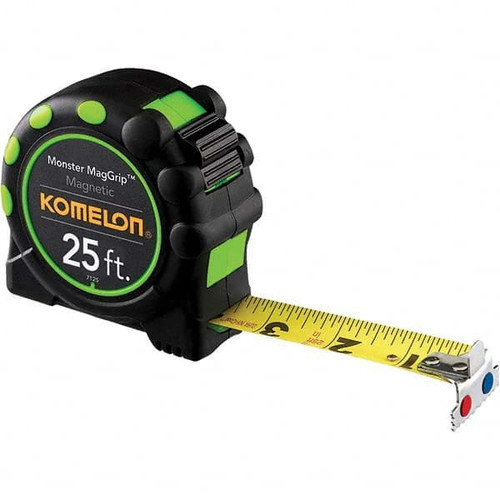 KOMELON 7125 KOMELON MAGGRIP 25 FT. TAPE MEASURE