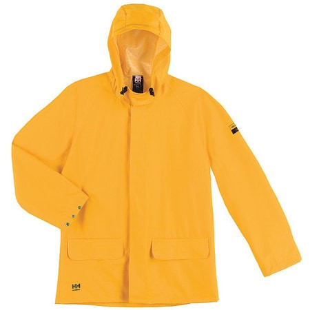 HELLY HANSEN 70129_310-5XL H4047 RAIN JACKET PVC/POLYESTER YELLOW 5