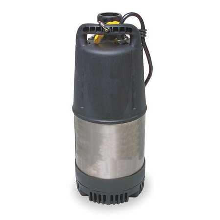 DAYTON 4LA44 PLUG-IN UTILITY PUMP, 1-1/4 HP 240VAC