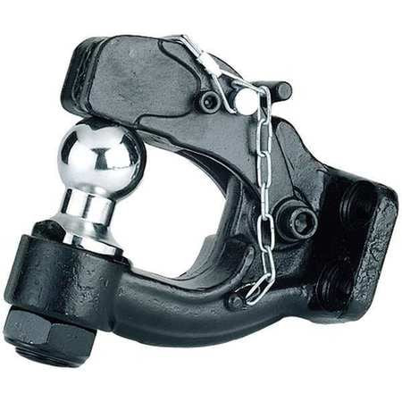 REESE TOWPOWER 74117 PINTLE HOOK AND BALL CHROME/BLACK