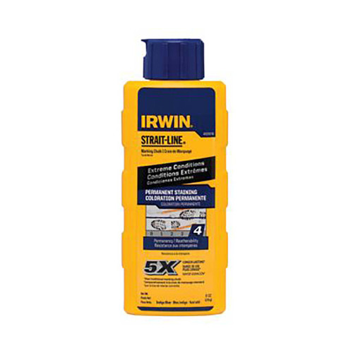 IRWIN 4935518 CHALK 6 OZ INDIGO PERMANENT