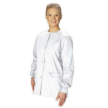 LANDAU 7525WWP XXL WARM UP JACKET 2XL WHITE WOMENS