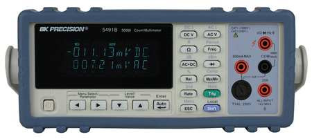 B&K PRECISION 5491B BENCH MULTIMETER DUAL DISPLAY TRUE RMS