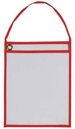 C-LINE PRODUCTS 7416-N SHOP TICKET HOLDER HANGING RED PK25