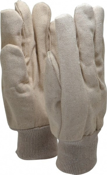 MCR SAFETY 8300C GLOVES, HEAVY WEIGHT, LARGE, CANVAS, NAT
