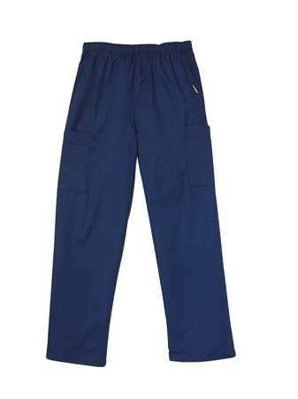 LANDAU 8555BNPMED SCRUB CARGO PANTS M NAVY MENS