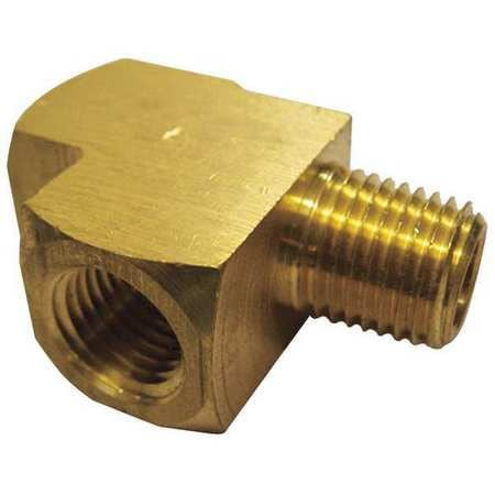 GRAINGER GLOBAL SOURCING 6AYW0 STREET RUN TEE BRASS 1/8 IN PK10