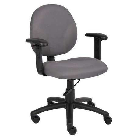 GRAINGER GLOBAL SOURCING 6GNL9 TASK CHAIR ERGONOMIC GRAY