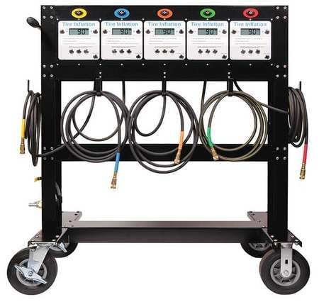 HALTEC 89MTIS-5 TIRE INFLATOR BLACK 5 TIRES