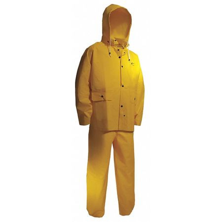ONGUARD 780172X33 FR 3 PIECE RAINSUIT W/HOOD YLW 2XL