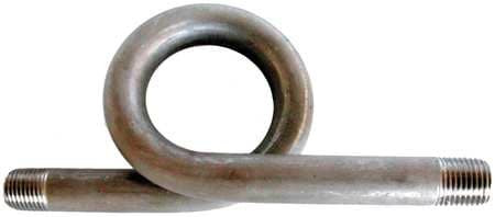 GRAINGER GLOBAL SOURCING 5TUL5 SIPHON 1000 PSI 1/4 IN NPT SS