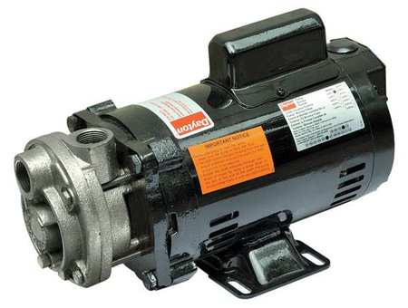 DAYTON 4JPF1 TURBINE PUMP 1/3 HP 1 PH 7.5/3.8 AMP