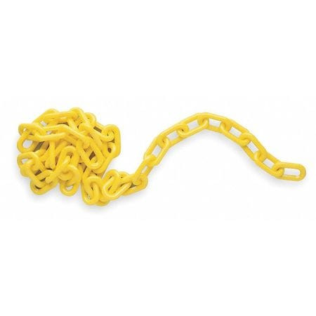 BRADY SPC ABSORBENTS 78238 WARNING CHAINS 2 SIZE 100 FT. YELLOW
