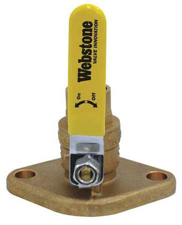 WEBSTONE 50402 FLANGED BALL VALVE 1/2 IN