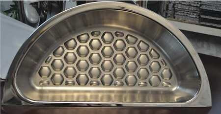 SPRING USA 510-66/35/12D PAN SPLIT F/CHAFER 3 QT W/DRAIN SS