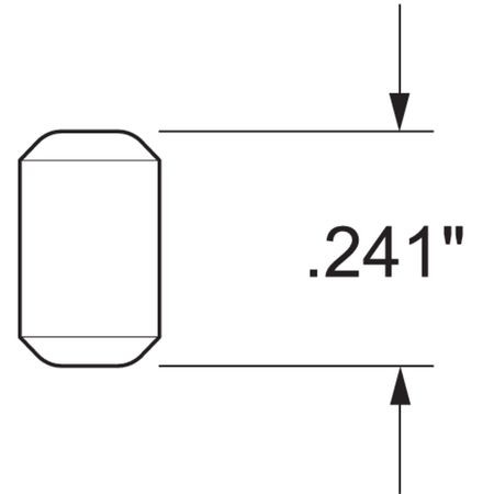 KWIKSET CORPORATION 83105-001 LOCK BOTTOM PIN 4