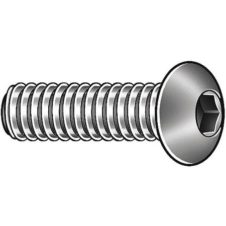 GRAINGER GLOBAL SOURCING 6EB21 SHCS BUTTON M3-0.50X30MM A2 SS PK100